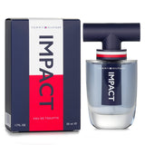 Tommy Hilfiger Impact Eau De Toilette Spray 50ml features a bold, woody aromatic fragrance with notes of bitter orange and akigalawood.