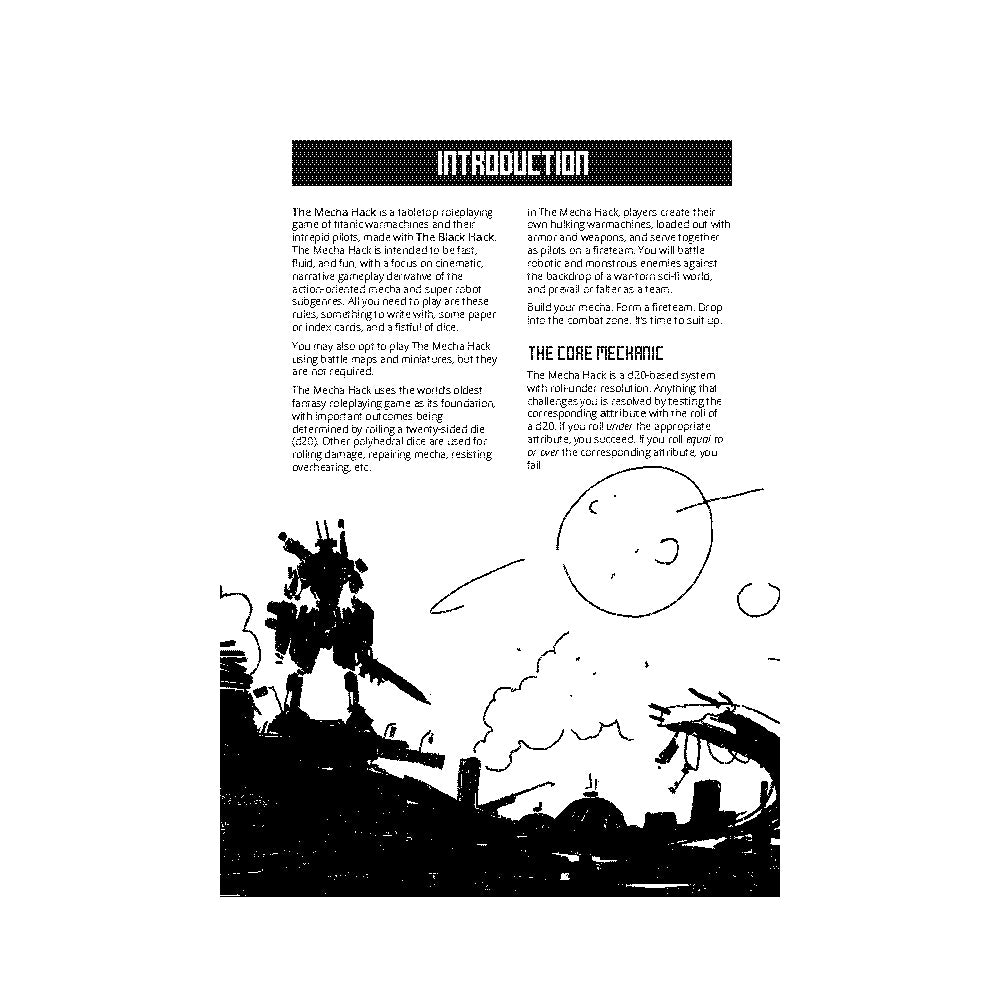 The Mecha Hack RPG