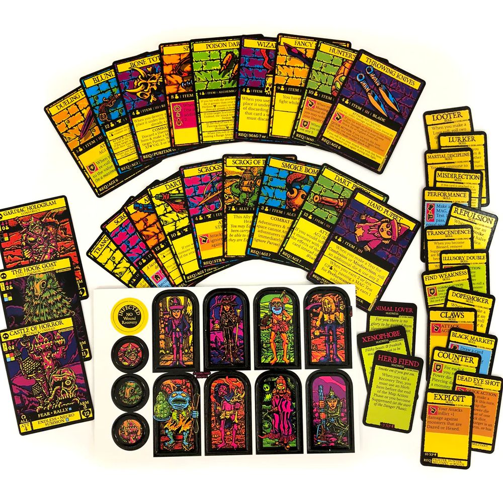 Dungeon Degenerates - Freaks & Psychos Expansion Board Game