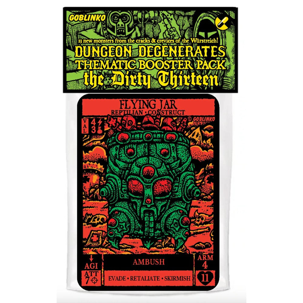 Dungeon Degenerates - the Dirty Thirteen Booster Board Game