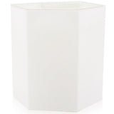 Antica Farmacista Santorini Candle in a soft white glass, offering vibrant citrus scents and 60 hours of aromatic illumination.