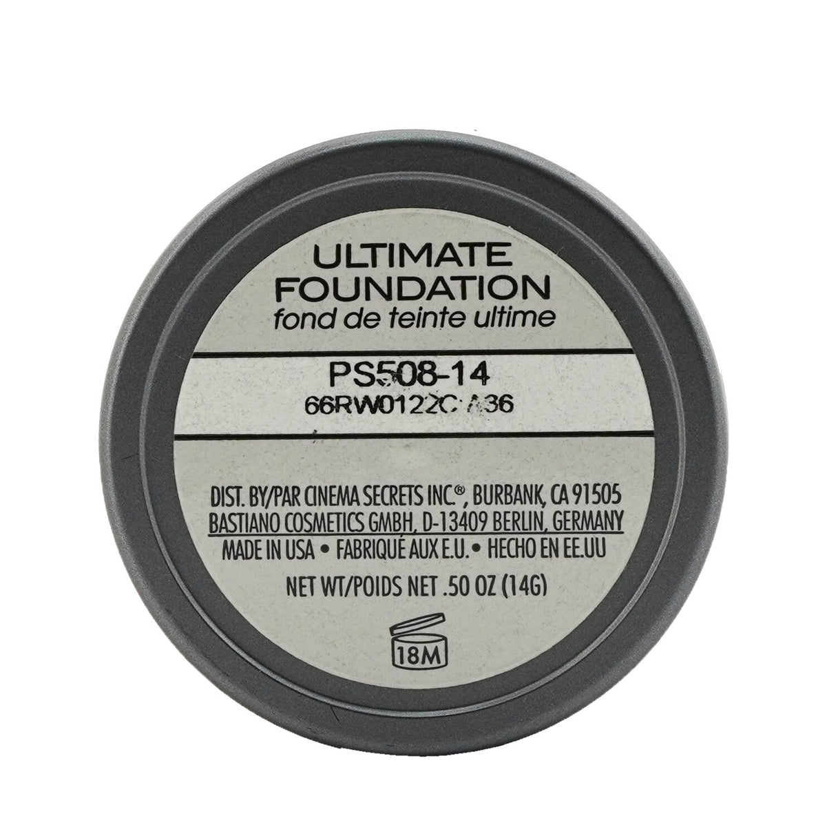 Cinema Secrets Ultimate Foundation Singles #508 in Medium-Deep, Beige Pink for a flawless, customizable matte finish.