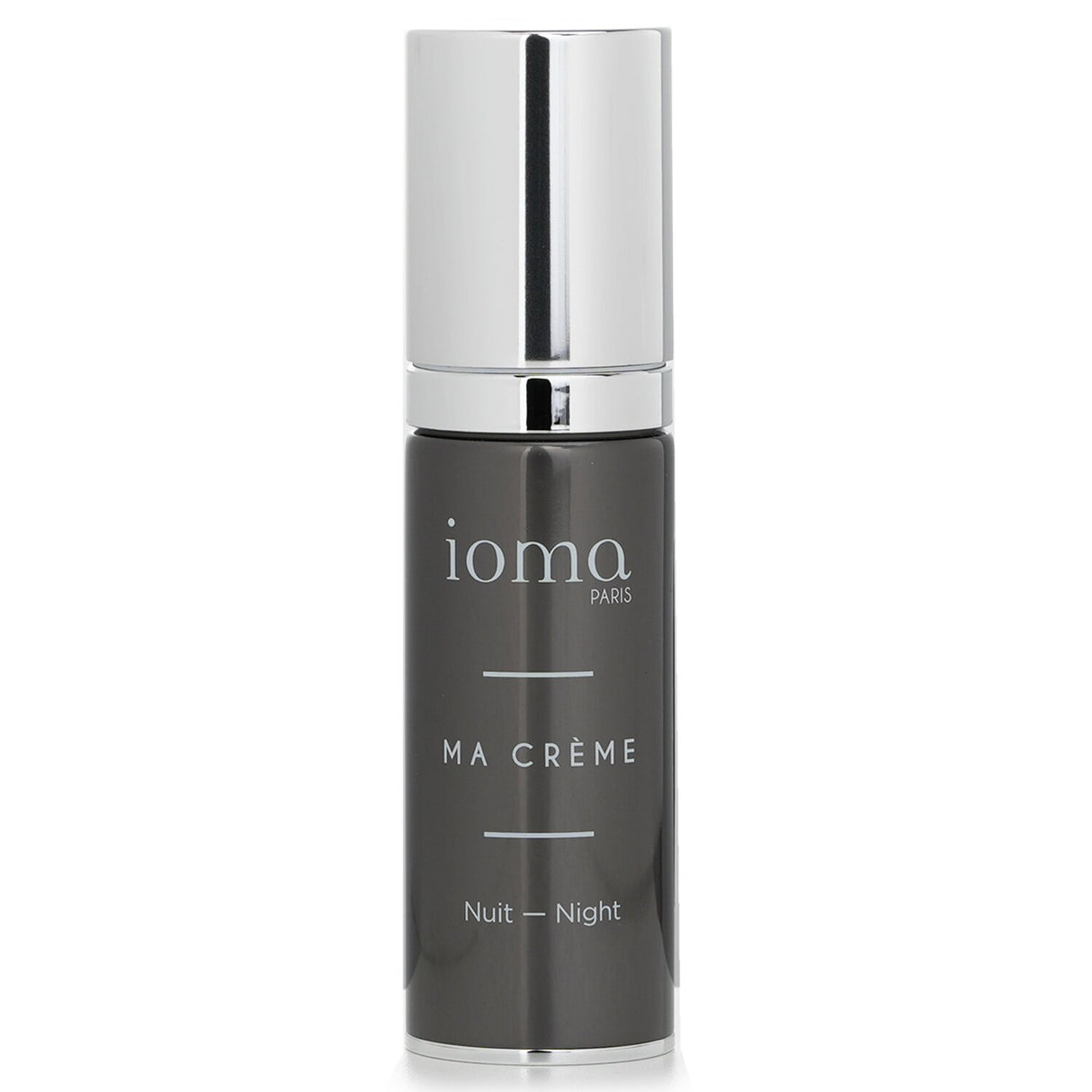 Moisturizing anti-aging night cream in 30ml jar, enriched with peptides and Vitamin E for youthful, resilient skin.