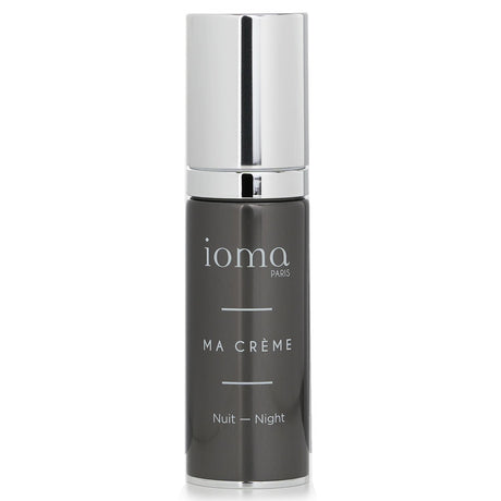 Moisturizing anti-aging night cream in 30ml jar, enriched with peptides and Vitamin E for youthful, resilient skin.