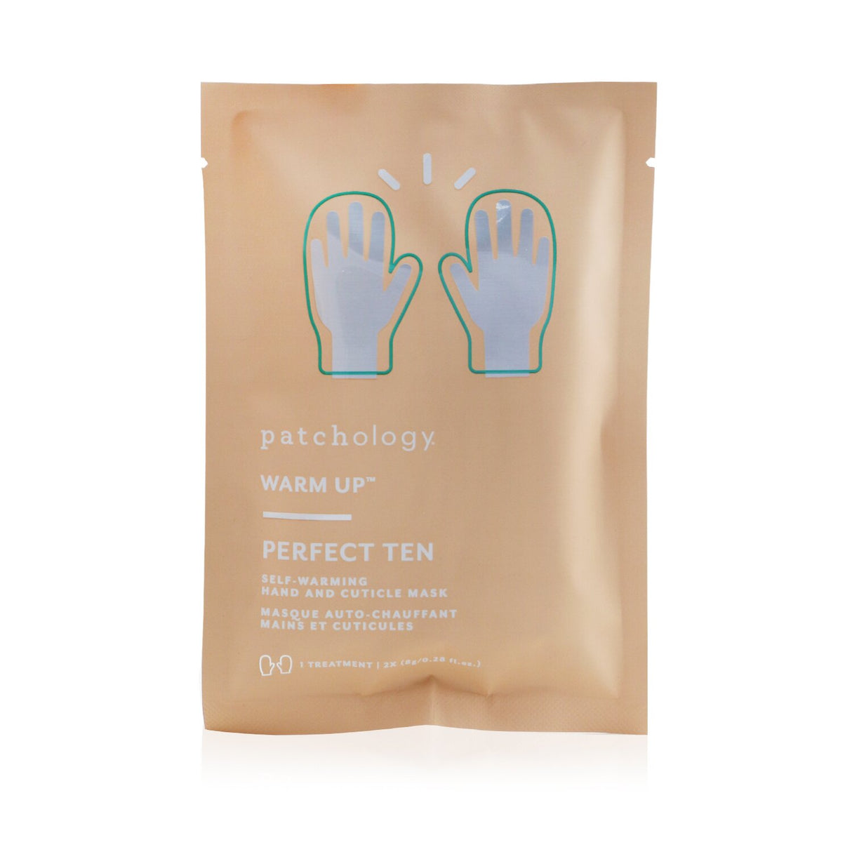 Patchology Warm Up Perfect Ten Self-Warming Hand & Cuticle Mask (1 Treatment