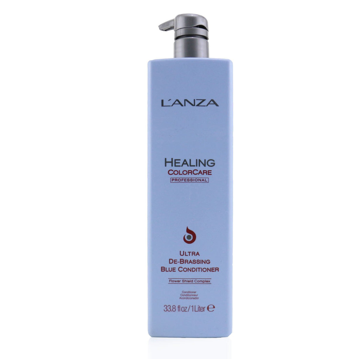 Lanza Healing ColorCare De-Brassing Blue Conditioner enriches brunettes with vibrant, cool tones and eliminates brassiness.