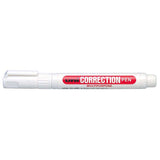 Uni Correction Pen CLP-80 in white, 8ml, with a precise tip for neat corrections on handwritten and typed documents.