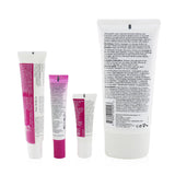 StriVectin Skin Transforming Collection trio: cleanser, eye concentrate, and brightening primer for revitalized, youthful skin.
