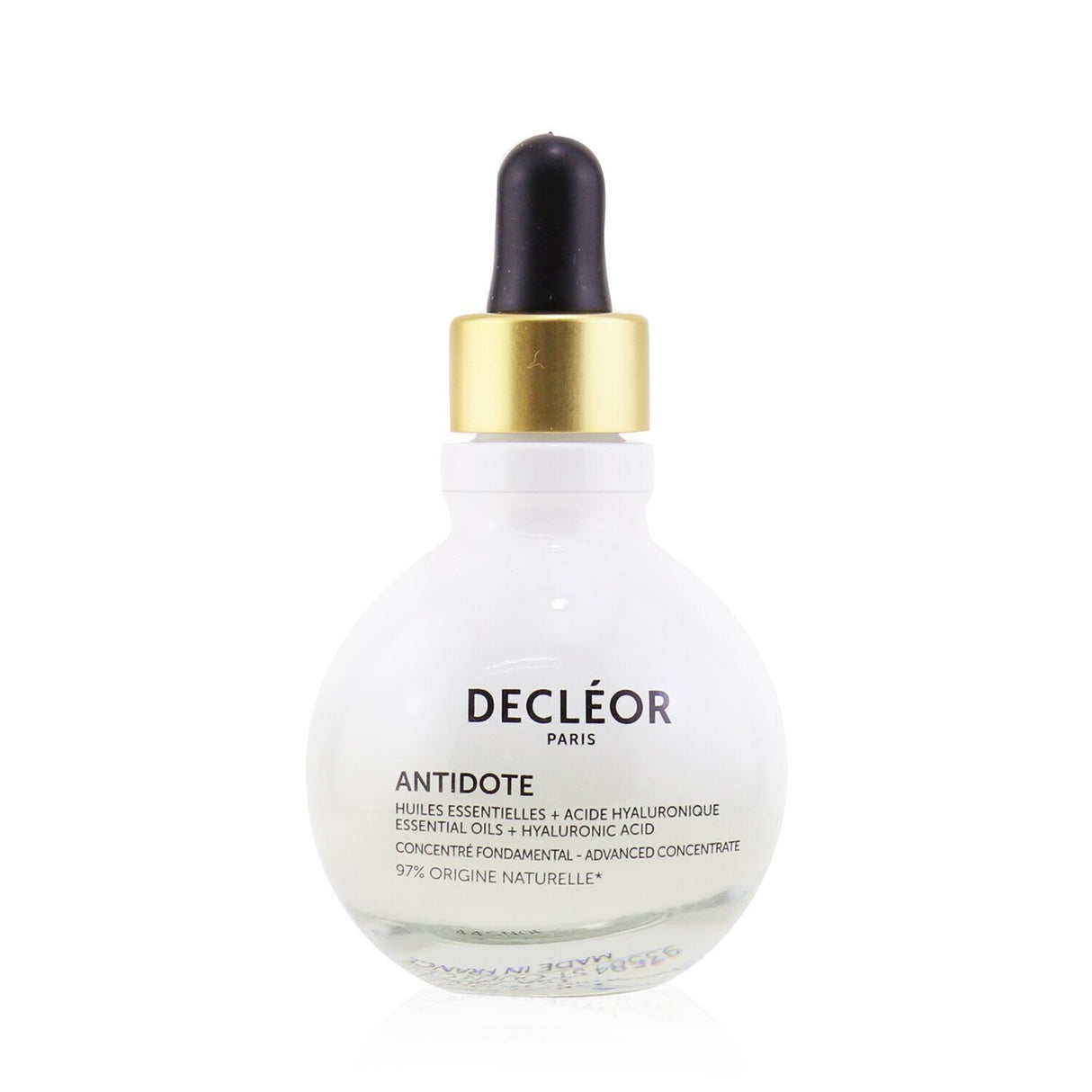 Decleor Antidote Daily Advanced Concentrate in a 30ml bottle, a natural facial serum for hydration and skin protection.