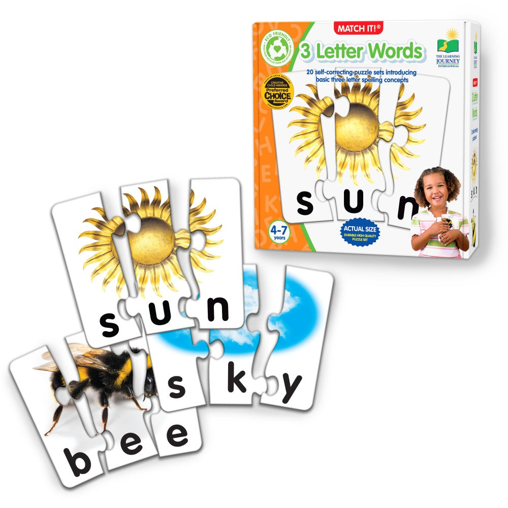 Match It! - 3 Letter Words