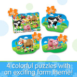 My First Puzzle Sets 4-In-A-Box Puzzles - Farm