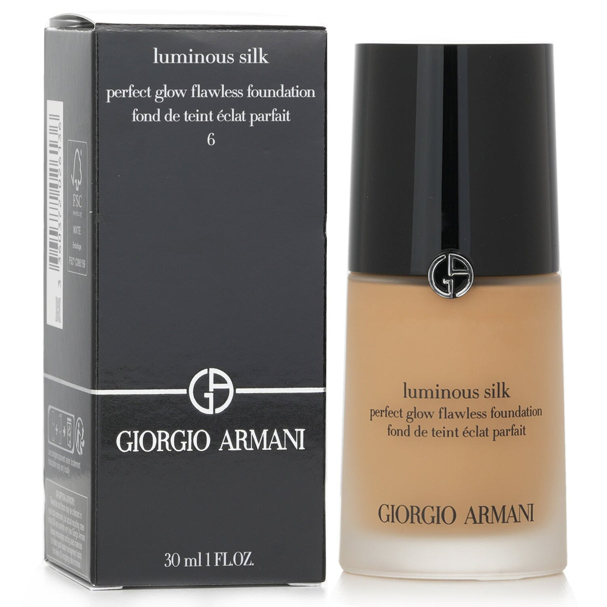 Giorgio Armani - Luminous Silk Foundation - # 6 (Golden Beige)  - 30ml/1oz