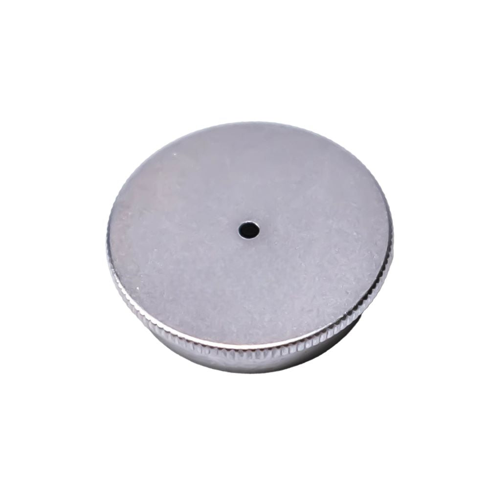 H&S Airbrushes - 2ml Cup Lid Matte Chrome