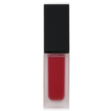 Luxurious Yves Saint Laurent liquid lipstick in #201 Rouge with a creamy matte finish and precise angled applicator.