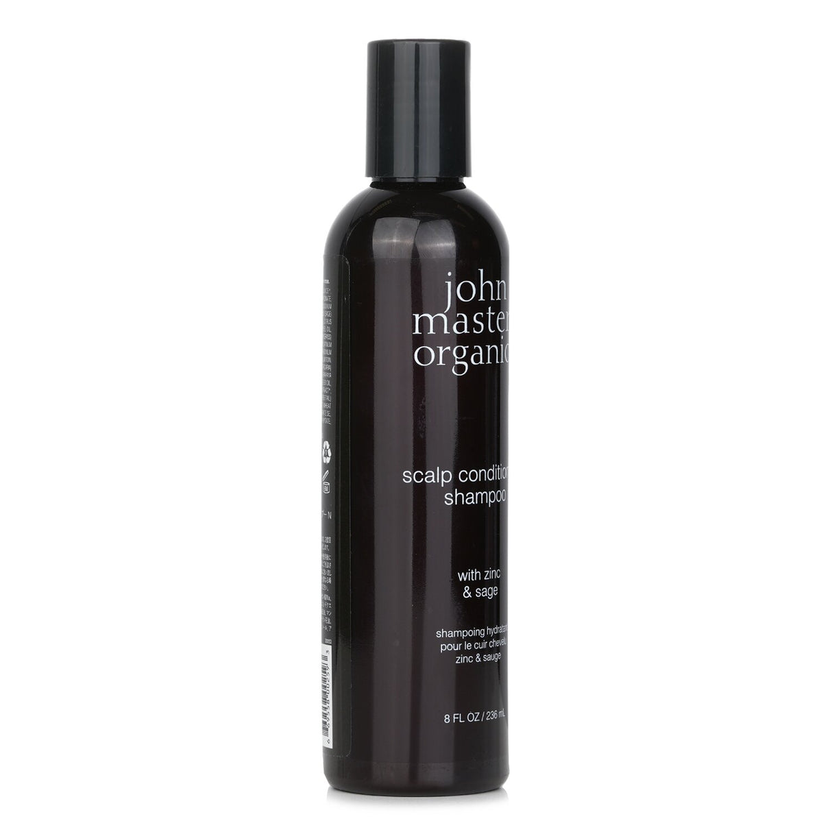 John Masters Organics Scalp Conditioning Shampoo with Zinc & Sage, a 2-in-1 formula for a healthy scalp and vibrant hair.