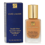 Estee Lauder Double Wear foundation in Henna offers medium coverage, semi-matte finish, and SPF 10 for all skin types.