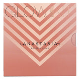 Anastasia Beverly Hills Glow Kit featuring four highlighters in warm shades for a radiant, sun-kissed glow.