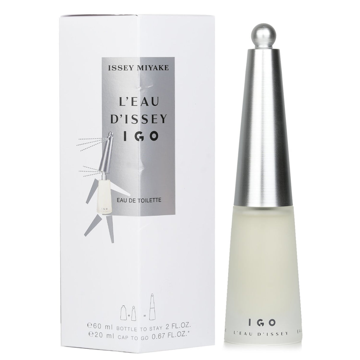 Issey Miyake IGO L'Eau D'Issey Eau De Toilette, 80ml; a floral aquatic fragrance with lotus, peony, and musk notes.