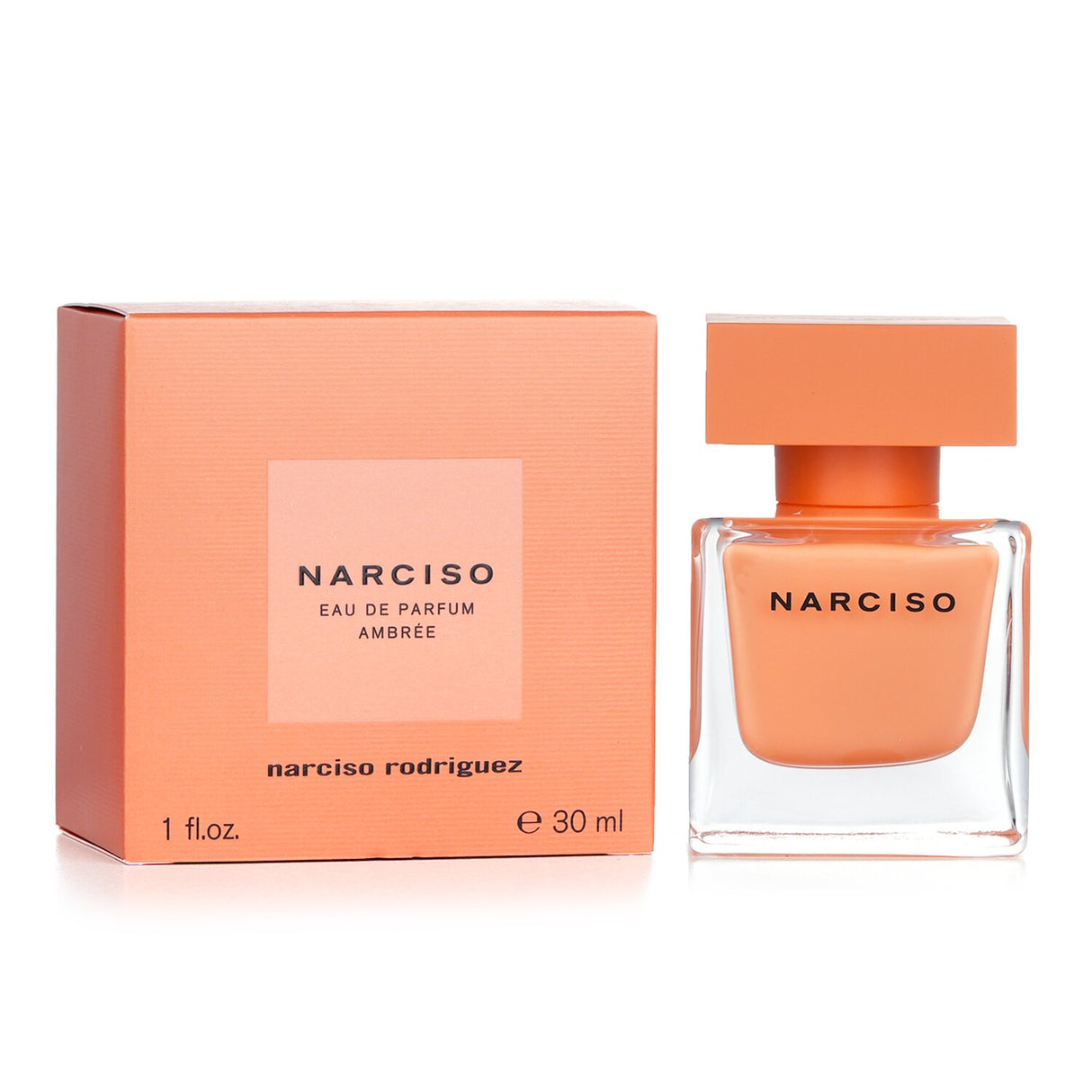 Elegant 30ml Narciso Ambree Eau De Parfum, blending floral and warm notes for a captivating spring-summer scent.