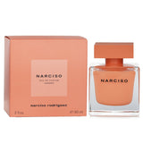 Elegant Narciso Ambree Eau De Parfum 90ml, featuring floral, musk, and amber notes for a captivating summer fragrance.