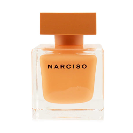 Narciso Ambree Eau De Parfum Spray in elegant packaging, featuring tropical floral notes and a warm, enticing scent.