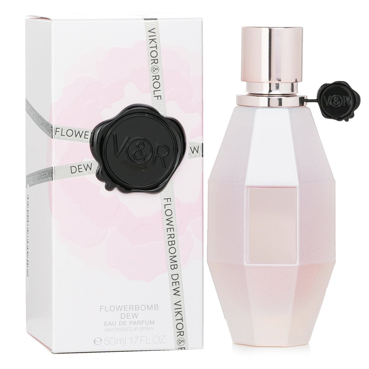 Viktor & Rolf Flowerbomb Dew Eau De Parfum Spray 50ml, a fresh floral fragrance with notes of dew drop, iris, and white musk.