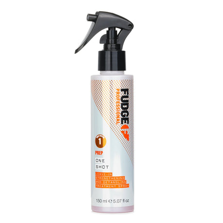 Revitalize and hydrate your hair with Fudge 1 Shot Treatment Spray for strong, smooth, and resilient locks.