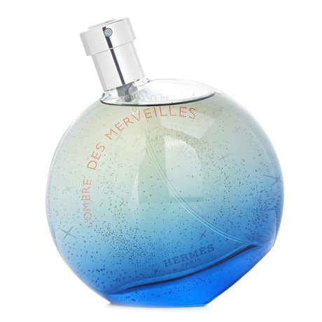 Hermes L'Ombre Des Merveilles perfume spray, 100ml, features an enchanting blend of black tea, incense, and tonka bean.