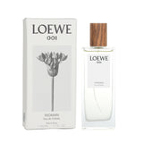 Loewe 001 Eau De Toilette Spray 50ml, a vibrant citrus floral scent for modern women, featuring lemon, jasmine, and sandalwood notes.