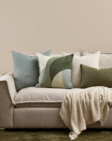Cushion - Ellis Olive (50 x 50cm) - OLLO