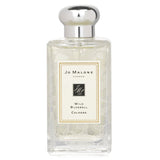 Jo Malone Wild Bluebell Cologne Spray in Daisy Leaf Lace Design, 100ml - a floral fragrance with bluebell, amber, and musk notes.