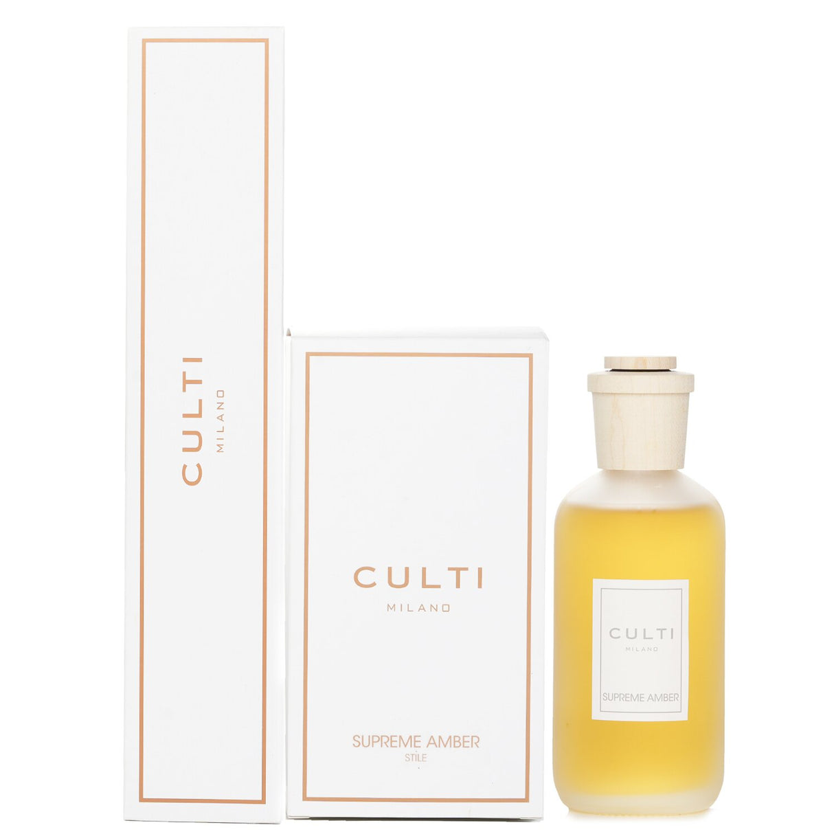 CULTI MILANO - Stile Room Diffuser - Supreme Amber  - 250ml/8.33oz