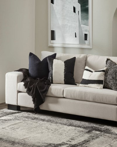 Cushion - Asher Black (50 x 50cm) - OLLO