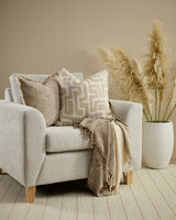 Cushion - Luxor Ivory/Ecru (50 x 50cm) - OLLO