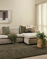 Throw - Lily Olive (130 x 150cm) - OLLO
