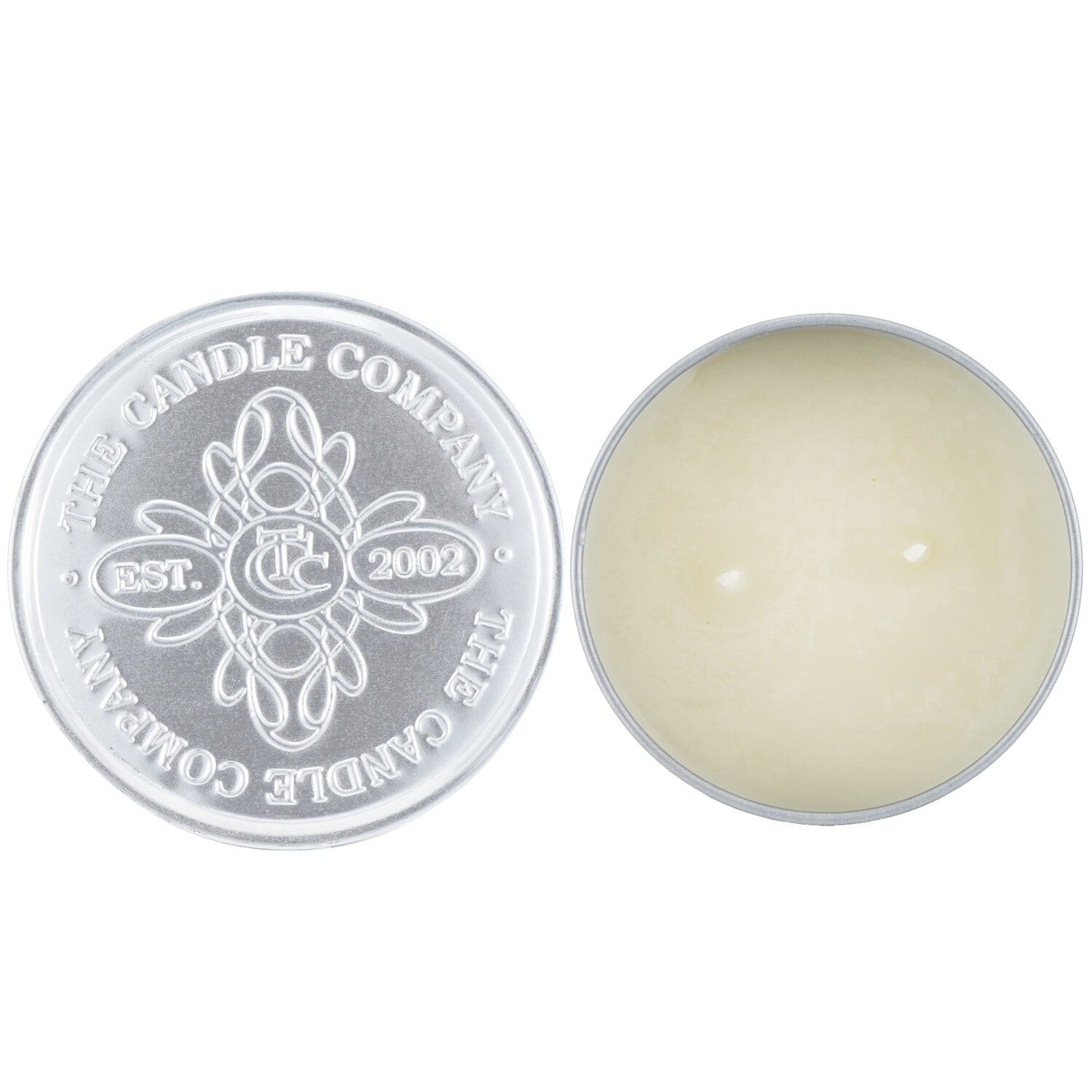 Handmade 100% beeswax tin candle with Geraniol and Citronella, featuring wooden wicks, a fresh scent, and eco-friendly packaging.