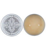 100% beeswax tin candle in Red Red Rose scent, featuring wooden wicks and eco-friendly packaging, burns for 25 hours.