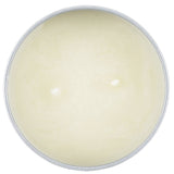 Hand-poured 100% beeswax candle in Green Seas scent, featuring wooden wicks for a clean burn, eco-friendly packaging.