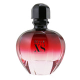 Paco Rabanne Black XS For Her 80ml EDP, a floral woody fragrance with notes of cranberry, rose, and patchouli, perfect for evening wear.