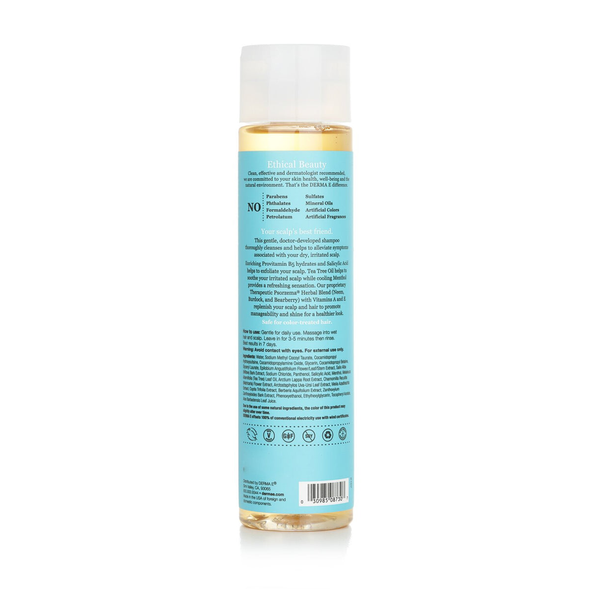 Derma E Scalp Relief Shampoo  296ml/10oz