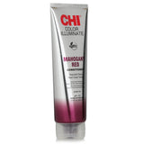 CHI Ionic Color Illuminate Conditioner in Mahogany Red, 251ml, enhances color and moisture for vibrant, healthy hair.