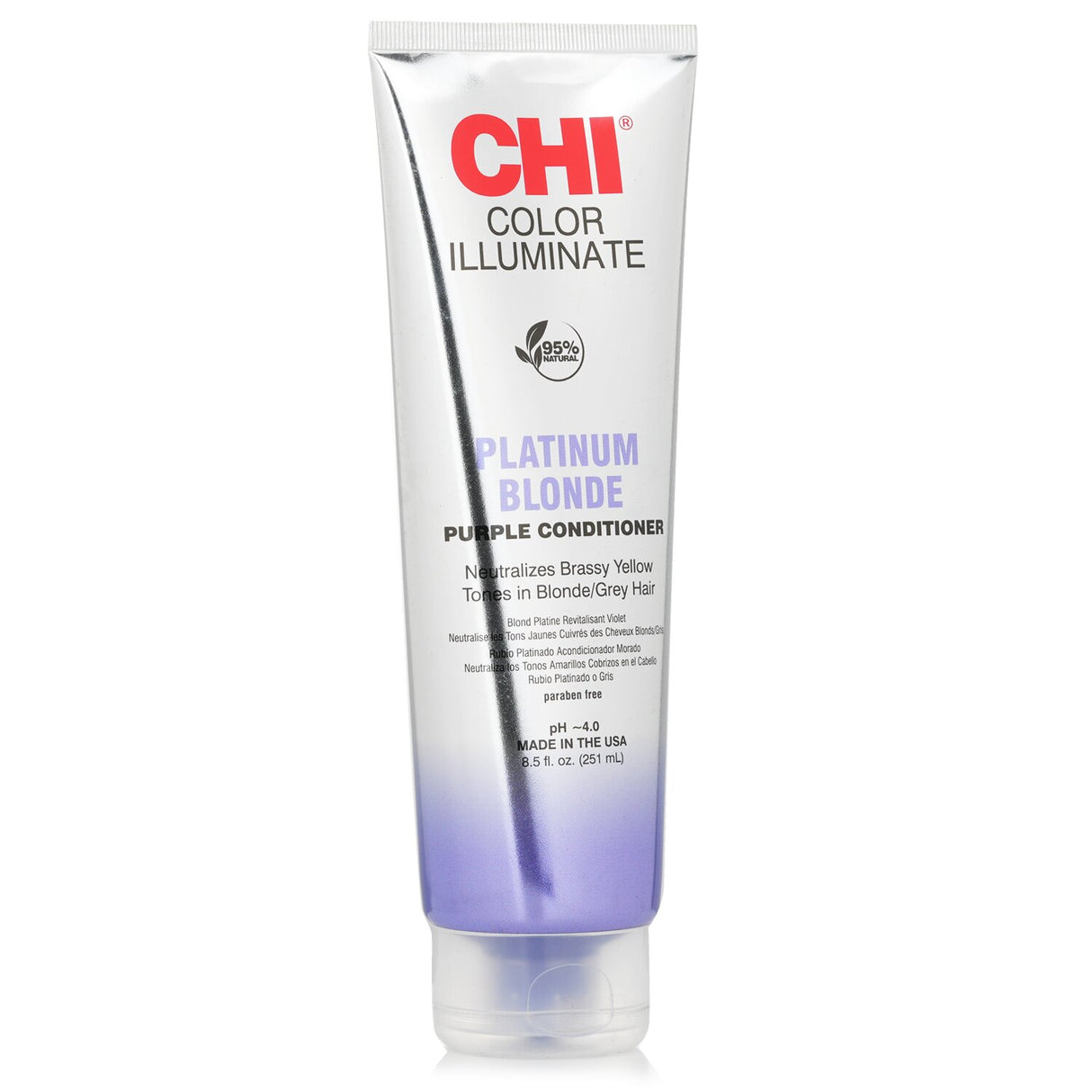 CHI - Ionic Color Illuminate Conditioner - # Platinum Blonde  - 251ml/8.5oz