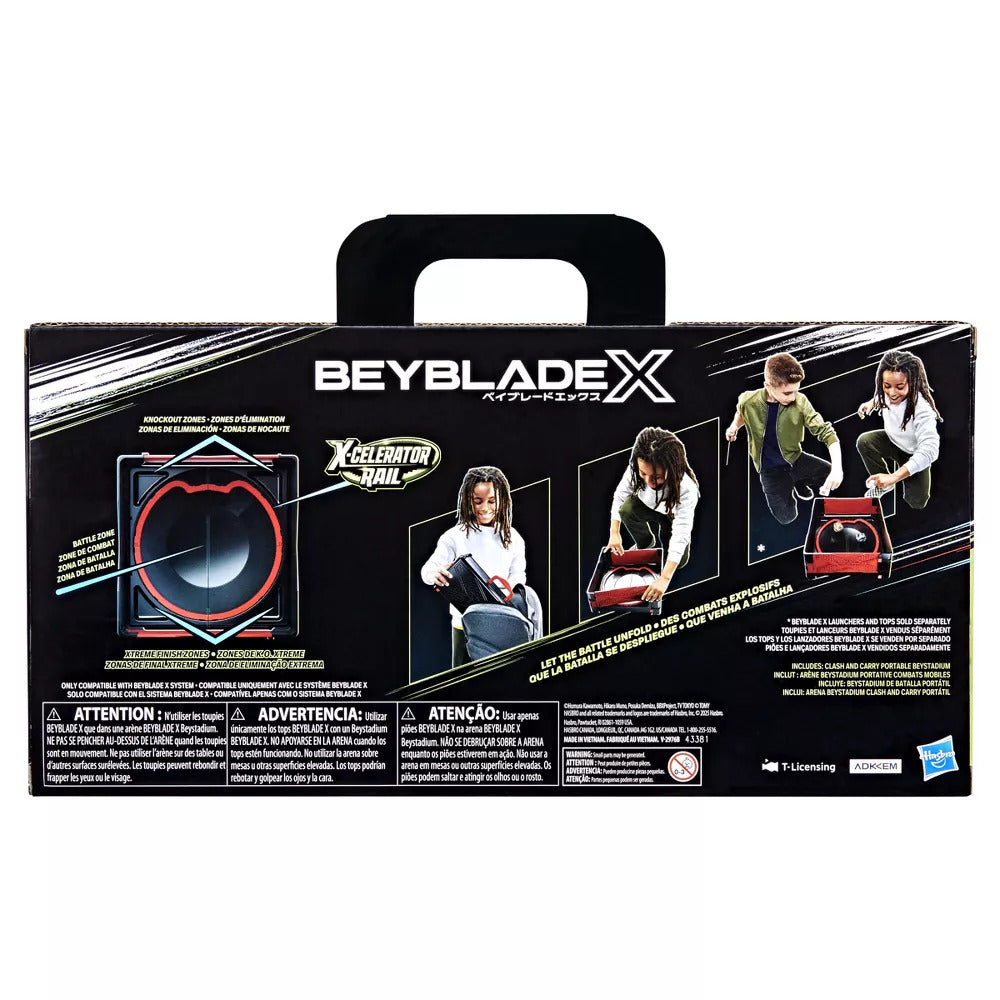 Beyblade X Clash & Carry Beystadium Set