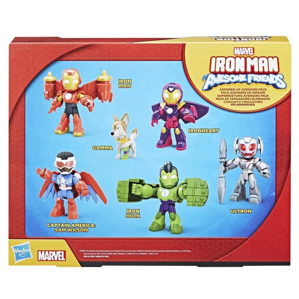 Iron Man and His Awesome Friends Armored Up Avengers Pack Action Figure