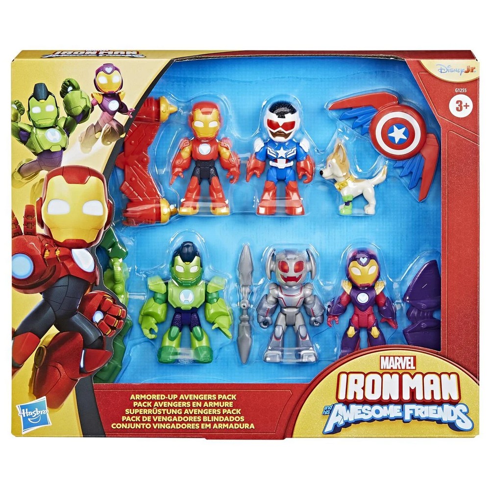 Iron Man and His Awesome Friends Armored Up Avengers Pack Action Figure