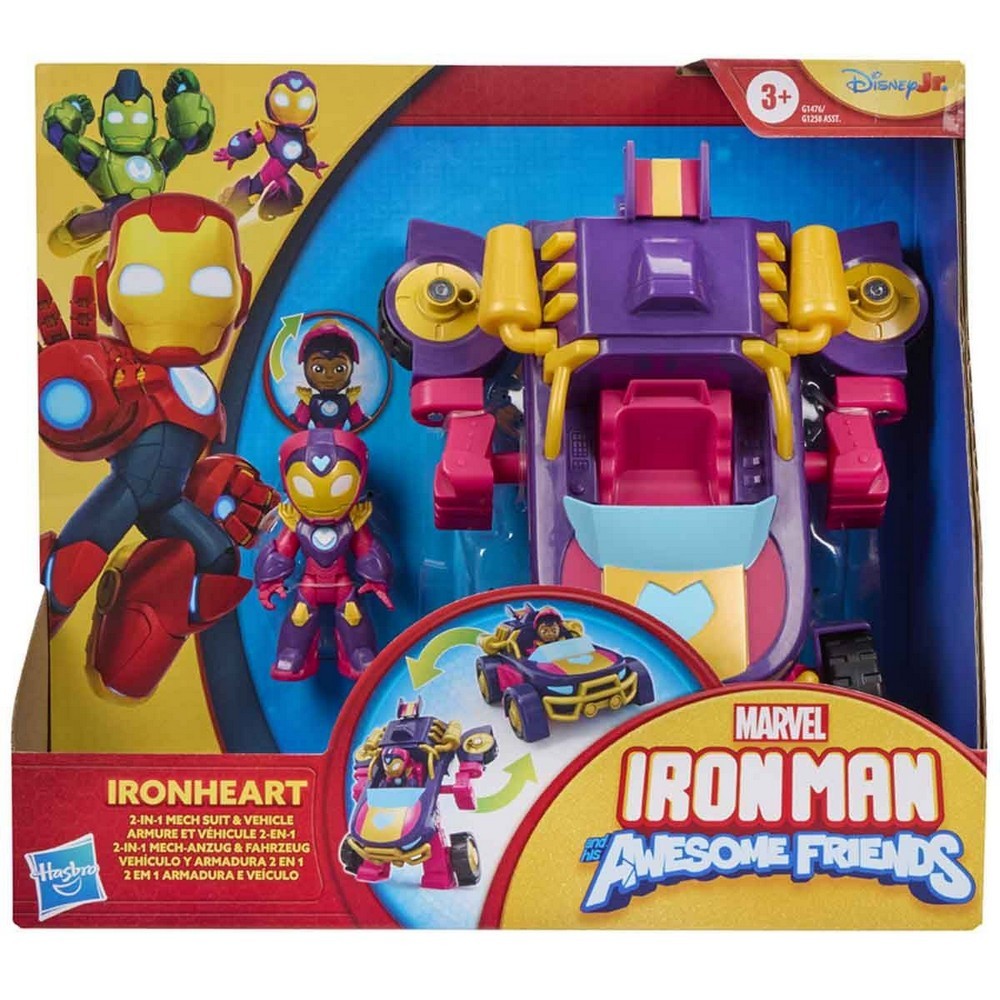 Iron Man and His Awesome Friends 2In1 Mech Assortment (2)