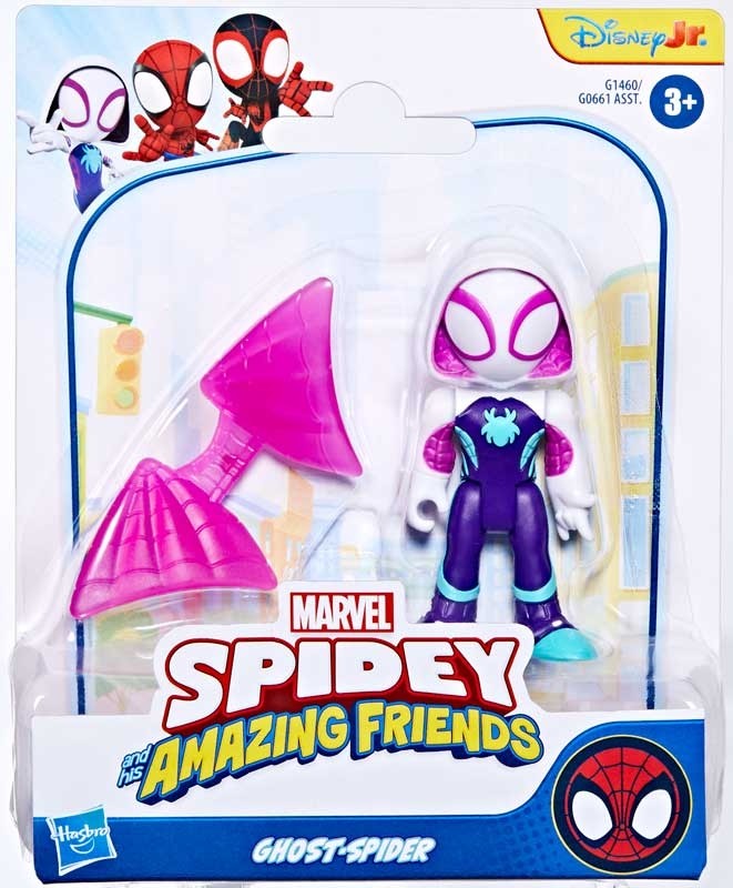 Spidey and His Amazing Friends 3In Figure Acsry Assortment (6)