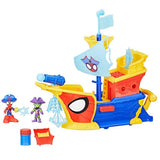 Spidey and His Amazing Friends Webs Ahoy Bubble Ship Playset