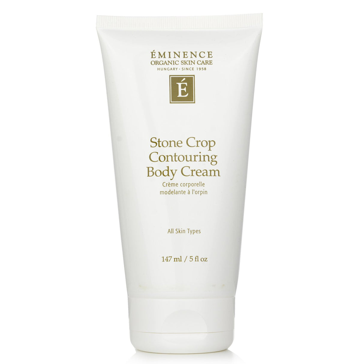 Luxurious organic body cream with Stone Crop and Shea Butter, contours, hydrates, reduces cellulite for smoother skin.