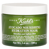 Kiehl's Avocado Hydration Mask in 100ml, a creamy, nourishing treatment for soft, revitalized skin in just 15 minutes.